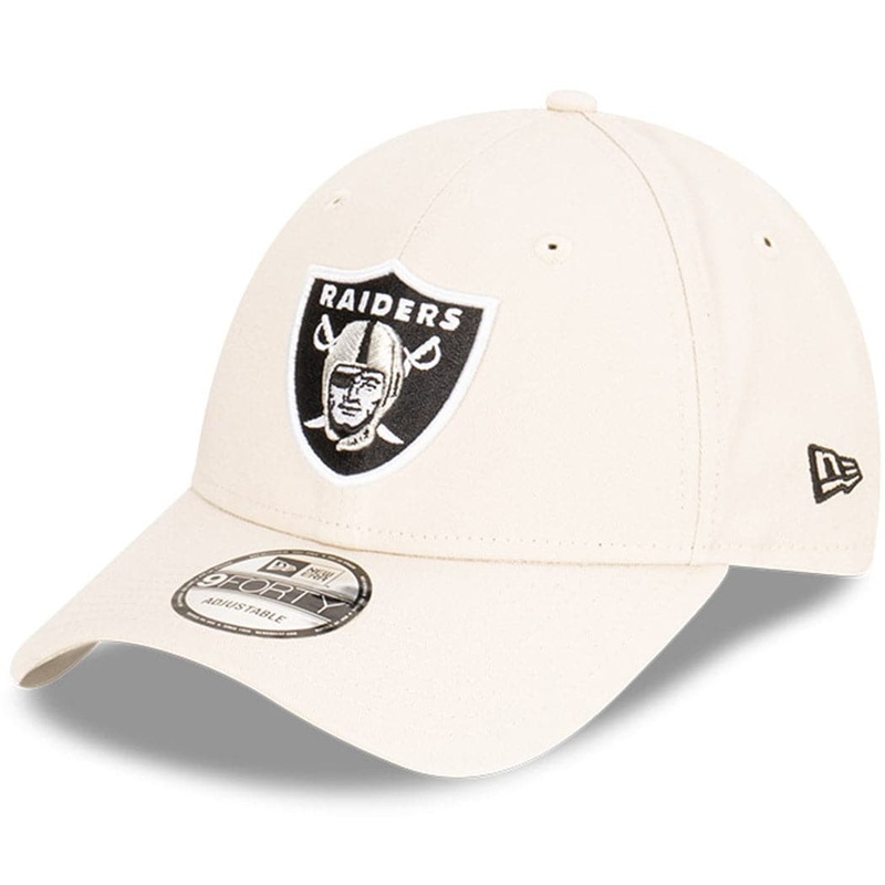 Las Vegas Raiders New Era NFL Team 9FORTY Snapback Hat – Stone