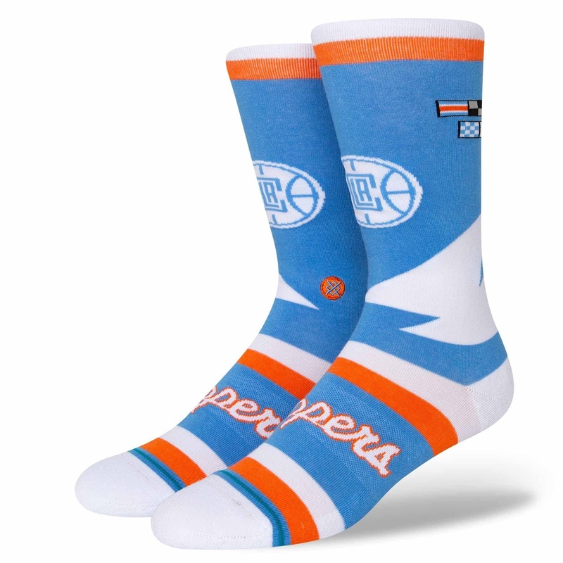 Los Angeles Clippers Stance NBA 21-22 City Edition Crew Socks – Blue
