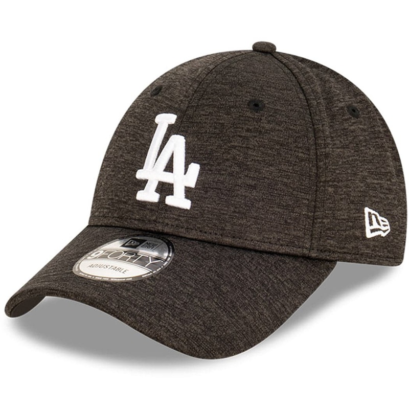 Los Angeles Dodgers New Era MLB Team Shadow Tech 9FORTY Cloth Strap Hat – Graphite