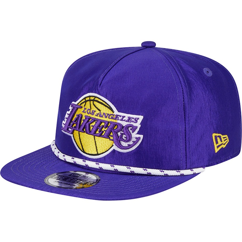 NBA Los Angeles Lakers New Era Team Rope Golfer 9FIFTY Hat – Purple