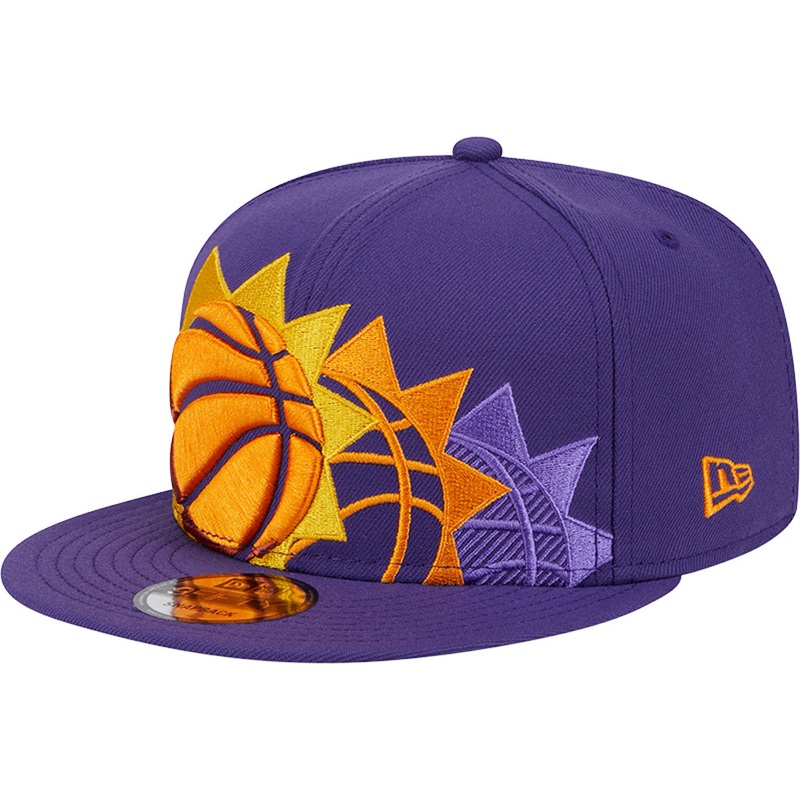 NBA Phoenix Suns New Era Team Shadow 9FIFTY Hat – Purple