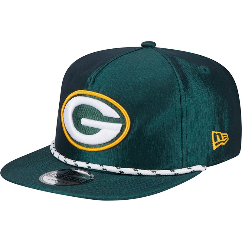 NFL Green Bay Packers New Era Team Rope Golfer 9FIFTY Hat – Green