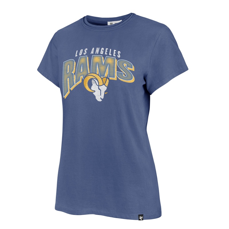 NFL Los Angeles Rams Women’s ’47 Treasure Frankie T-Shirt – Blue