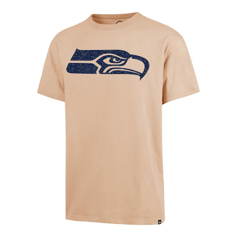 NFL Seattle Seahawks ’47 Dusted Imprint River T-Shirt – Khaki