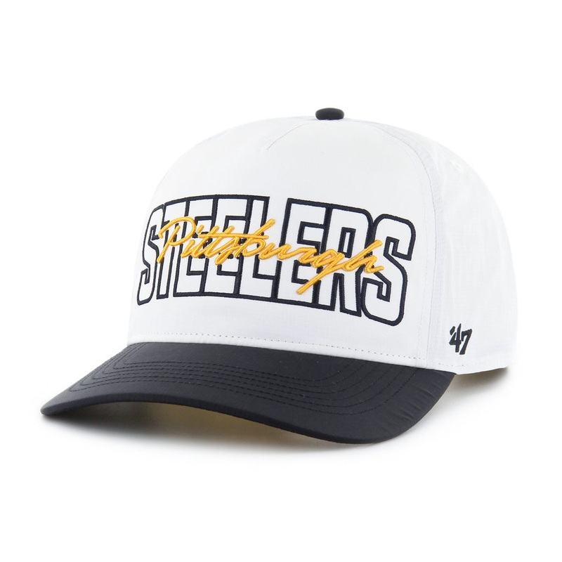 Pittsburgh Steelers ’47 Lineman Hitch Adjustable Hat – White