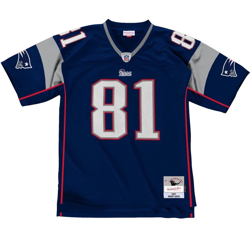Randy Moss New England Patriots Mitchell & Ness NFL Legacy Jersey – Navy