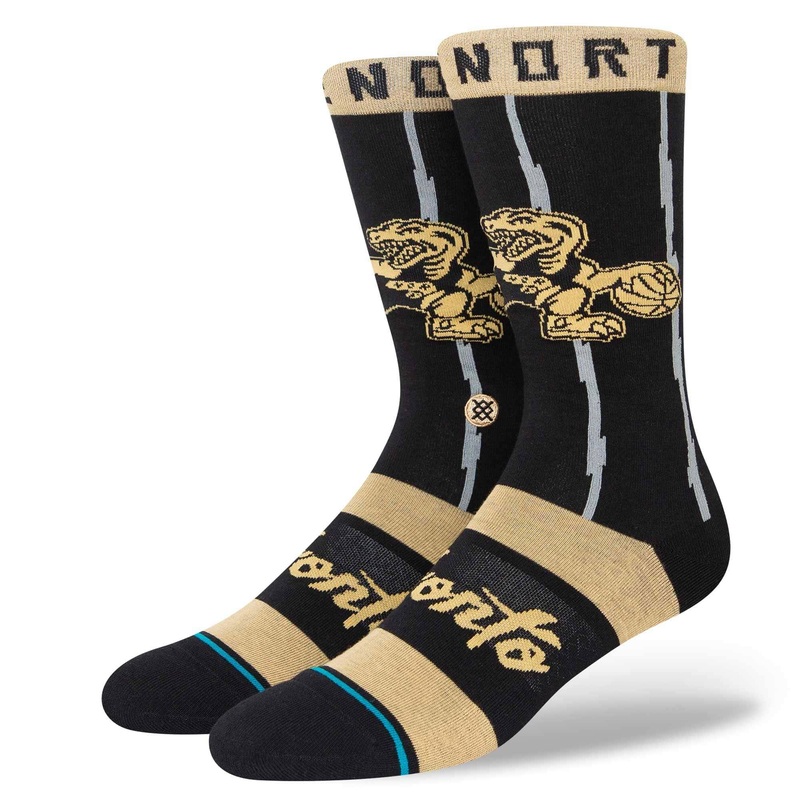 Toronto Raptors Stance NBA 21-22 City Edition Crew Socks – Black