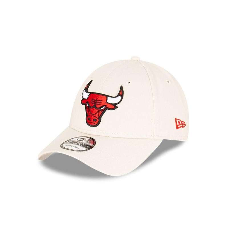 Youths Chicago Bulls New Era NBA Team 9FORTY Snapback Hat – Stone
