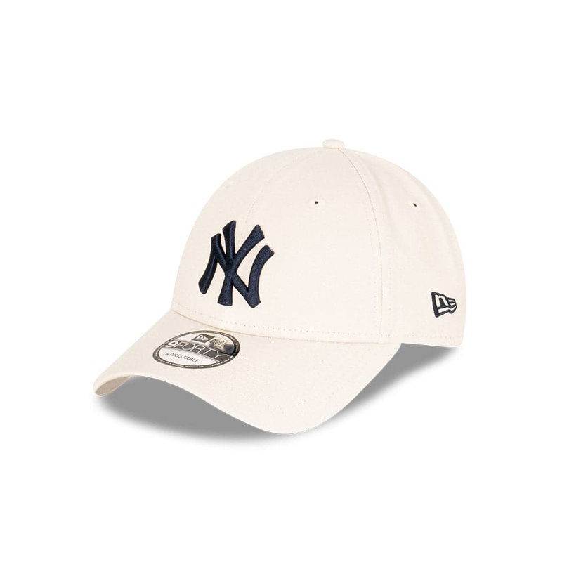 Youths New York Yankees New Era MLB Team 9FORTY Snapback Hat – Stone