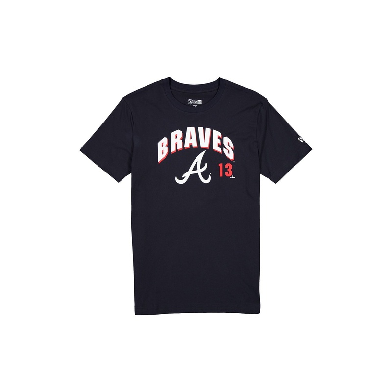 Atlanta Braves Name & Number Ronald Acua Jr. T-Shirt