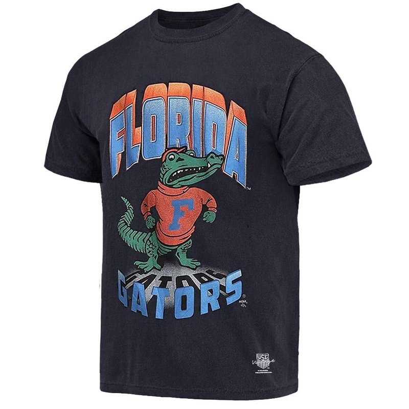 Florida Gators USL NCAA University Vintage T-Shirt – Faded Black