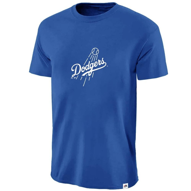 Los Angeles Dodgers Majestic MLB 1959 Champs T-Shirt – Blue