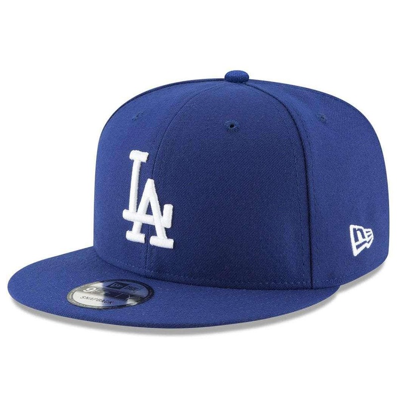 Los Angeles Dodgers New Era MLB Team Basic 9FIFTY Snapback Hat – Blue