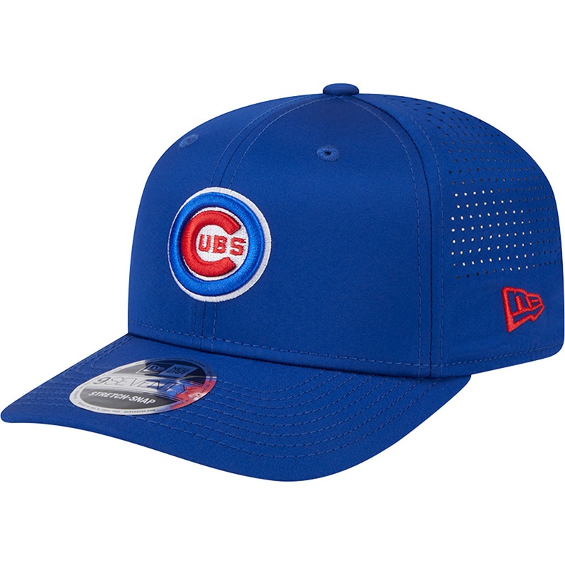 MLB Chicago Cubs New Era Perform 9SEVENTY Stretch Snapback Hat – Blue