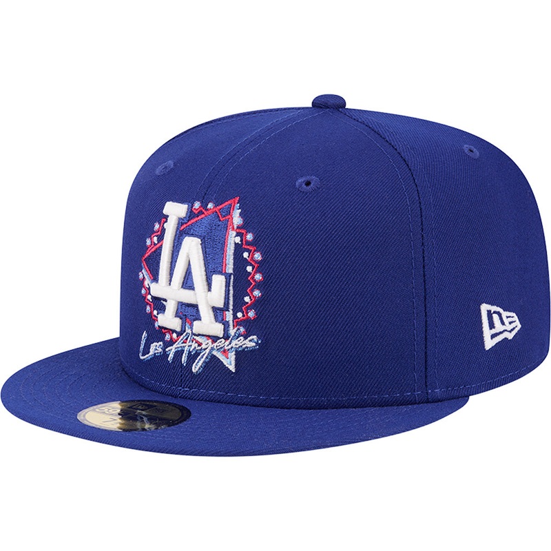 MLB Los Angeles Dodgers New Era Neon 59FIFTY Fitted Hat – Blue