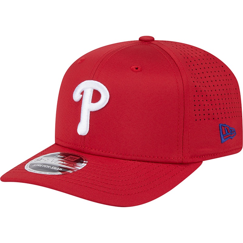 MLB Philadelphia Phillies New Era Perform 9SEVENTY Stretch Snapback Hat – Red
