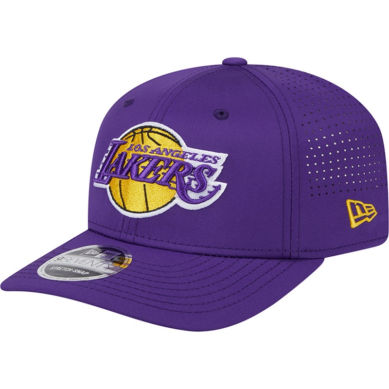 NBA Los Angeles Lakers New Era Perform 9SEVENTY Stretch Snapback Hat – Purple