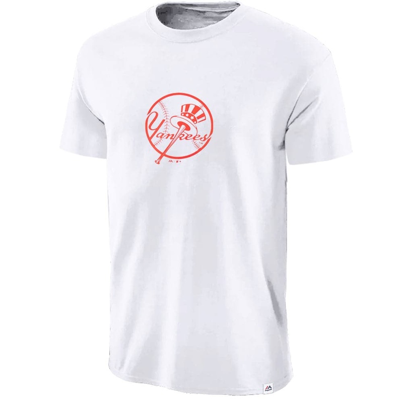 New York Yankees Majestic MLB 1951 Champs T-Shirt – White