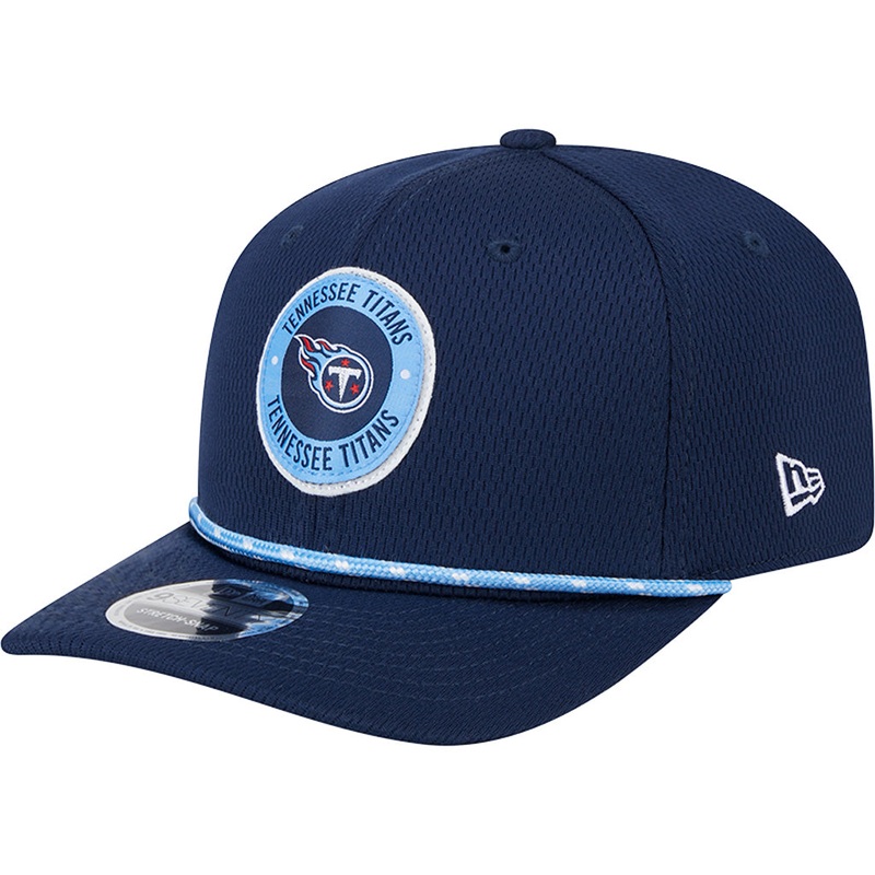 NFL Tennessee Titans New Era 2024/25 Sideline 9SEVENTY Stretch Snapback Hat – Navy