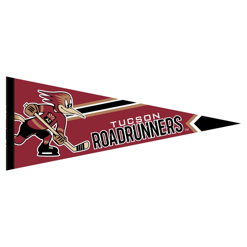 Tucson Roadrunners WinCraft Primary Stripe Premium Pennant