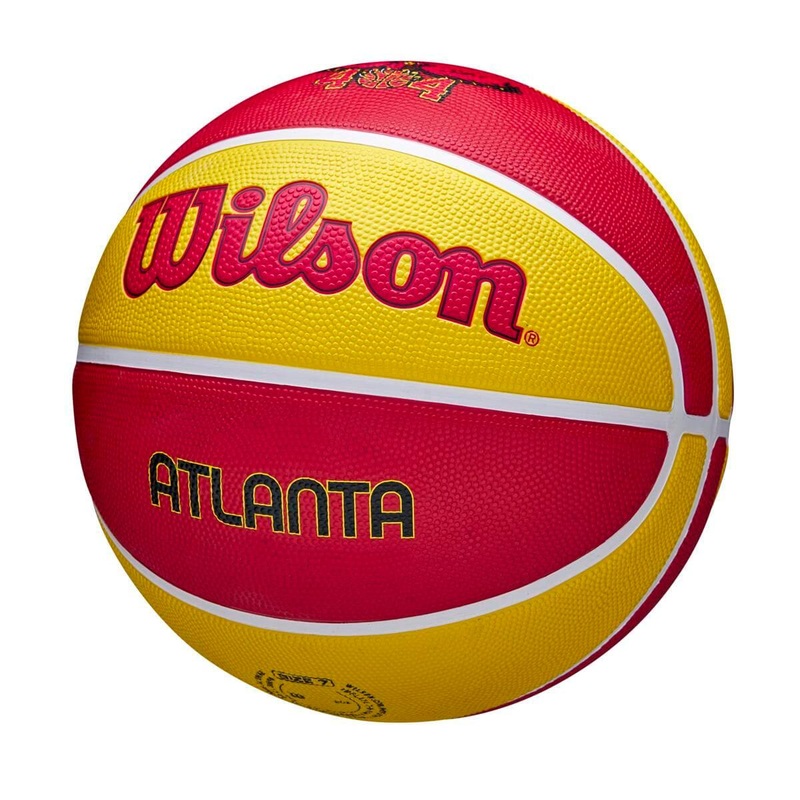 Atlanta Hawks Wilson NBA 21-22 City Edition Full Size Basketball Ball – Size 7