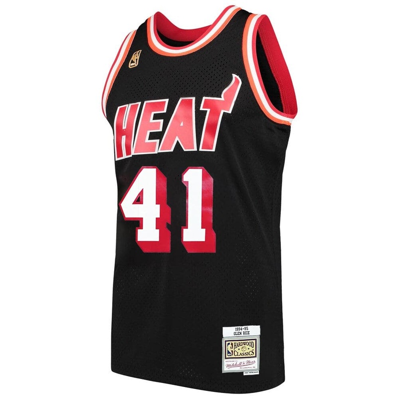 Glen Rice Miami Heat Mitchell & Ness NBA 94-95 Swingman Jersey – Black