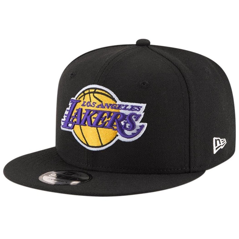 Los Angeles Lakers New Era NBA Team Colour 9FIFTY Snapback Hat – Black