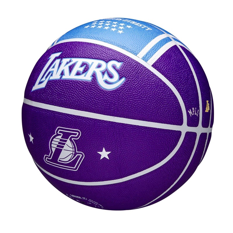 Los Angeles Lakers Wilson NBA City Edition Collector Basketball – Size 7