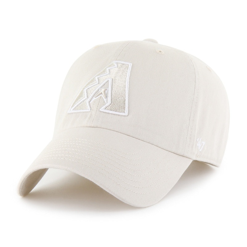 MLB Arizona Diamondbacks ’47 Bone Clean Up Hat – Ivory