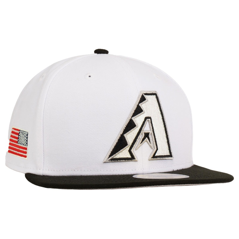 MLB Arizona Diamondbacks New Era Space Shuttle 59FIFTY Fitted Hat – White