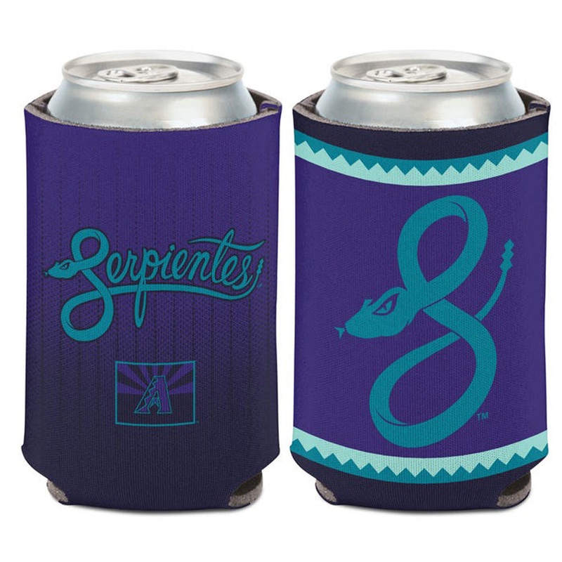 MLB Arizona Diamondbacks WinCraft 2025 City Connect 12oz Can Cooler – Purple