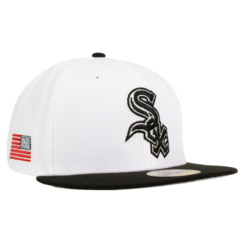 MLB Chicago White Sox New Era Space Shuttle 59FIFTY Fitted Hat – White