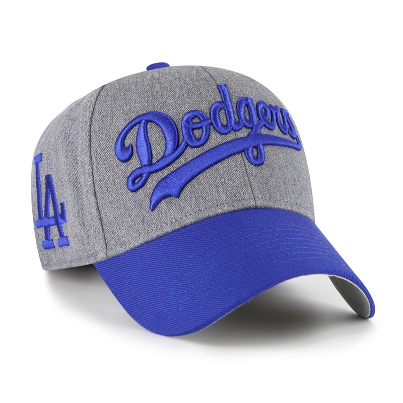 MLB Los Angeles Dodgers ’47 Granite Script MVP Snapback Hat – Graphite