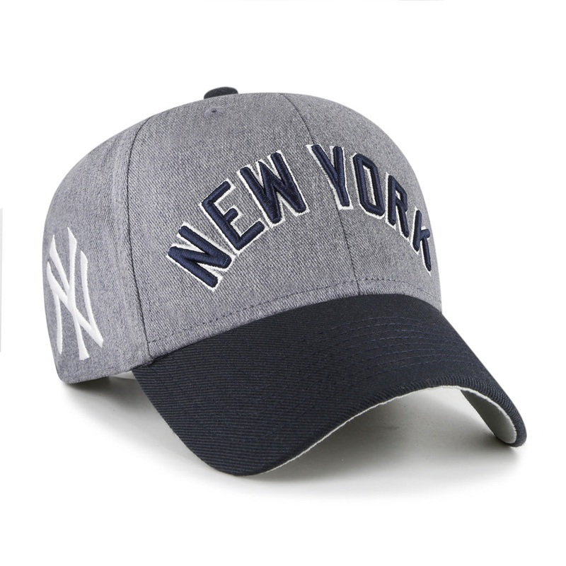 MLB New York Yankees ’47 Granite Script MVP Snapback Hat – Graphite
