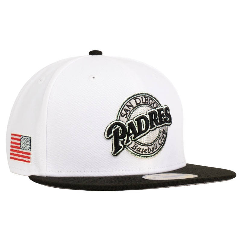 MLB San Diego Padres New Era Space Shuttle 59FIFTY Fitted Hat – White