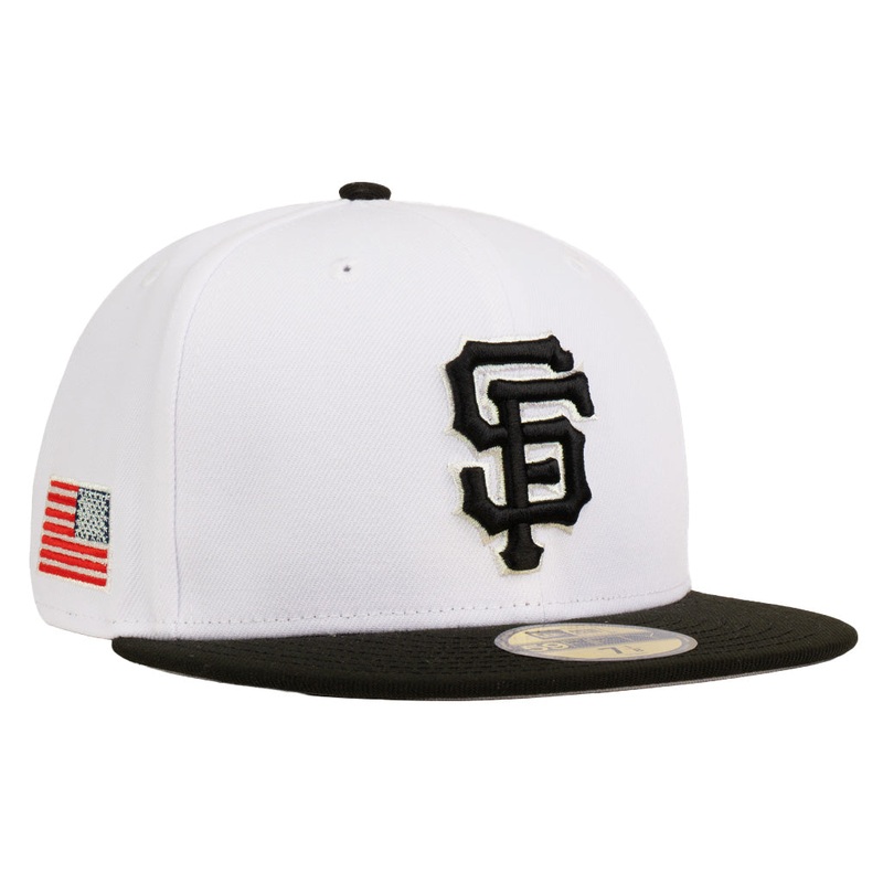 MLB San Francisco Giants New Era Space Shuttle 59FIFTY Fitted Hat – White