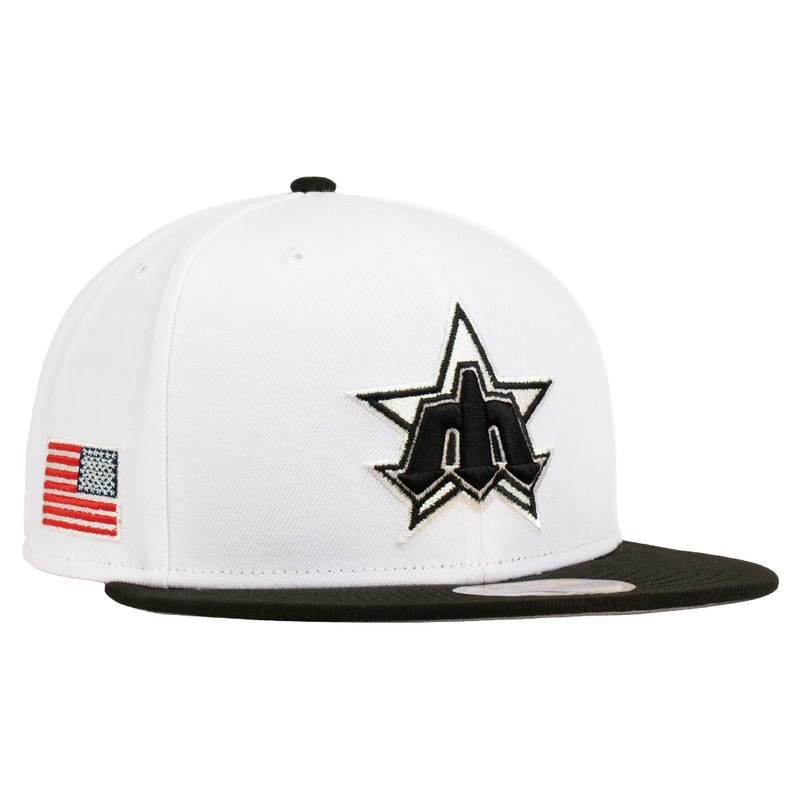 MLB Seattle Mariners New Era Space Shuttle 59FIFTY Fitted Hat – White