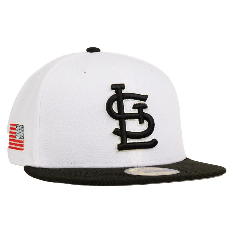 MLB St. Louis Cardinals New Era Space Shuttle 59FIFTY Fitted Hat – White