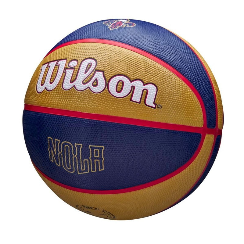 New Orleans Pelicans Wilson NBA 21-22 City Edition Full Size Basketball Ball – Size 7