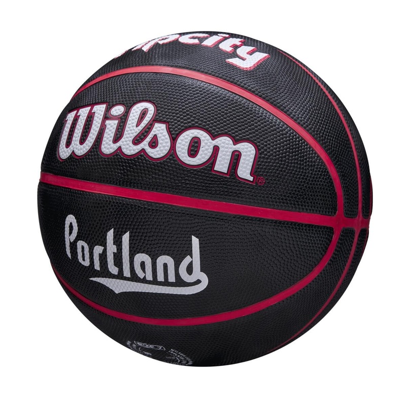 Portland Trail Blazers Wilson NBA 21-22 City Edition Full Size Basketball Ball – Size 7
