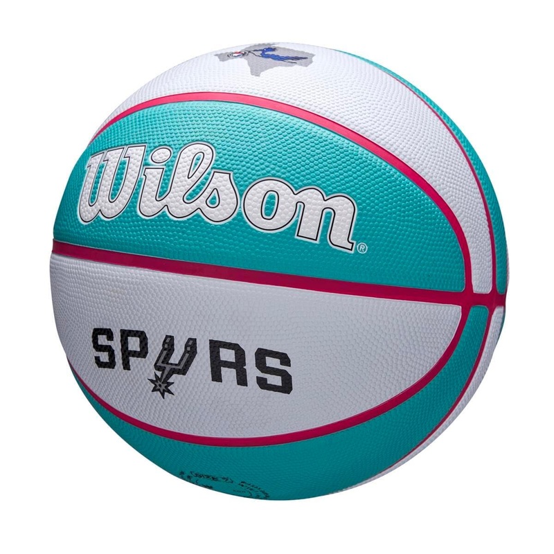 San Antonio Spurs Wilson NBA 21-22 City Edition Full Size Basketball Ball – Size 7