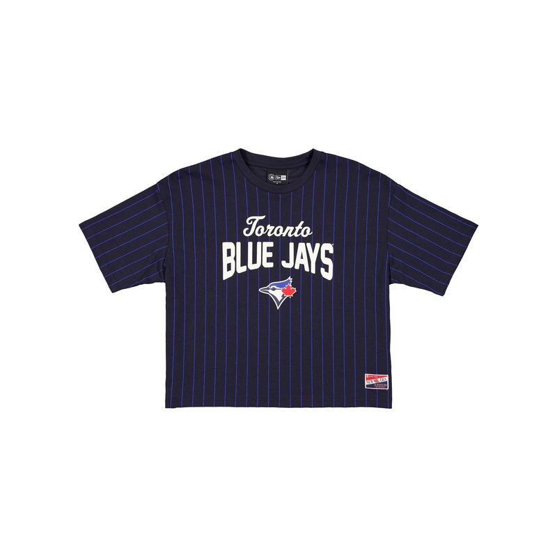 Toronto Blue Jays Throwback Pinstripe Women’s T-Shirt