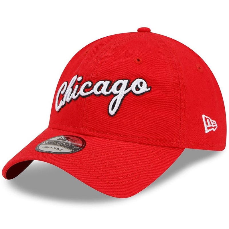 Chicago Bulls New Era NBA 21-22 City Edition 9TWENTY Hat – Red