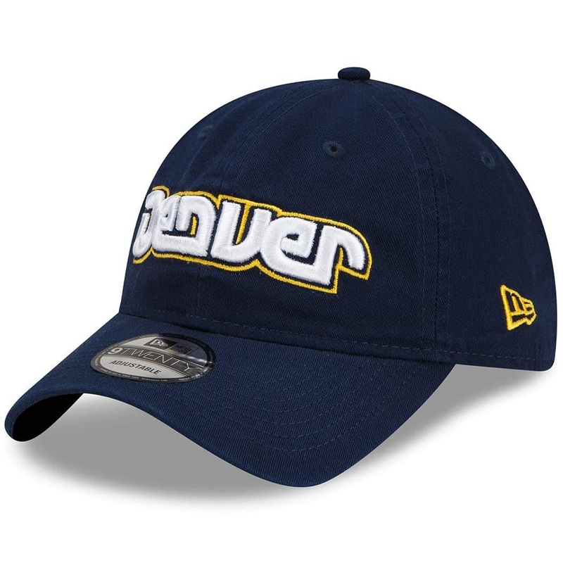 Denver Nuggets New Era NBA 21-22 City Edition 9TWENTY Hat – Navy