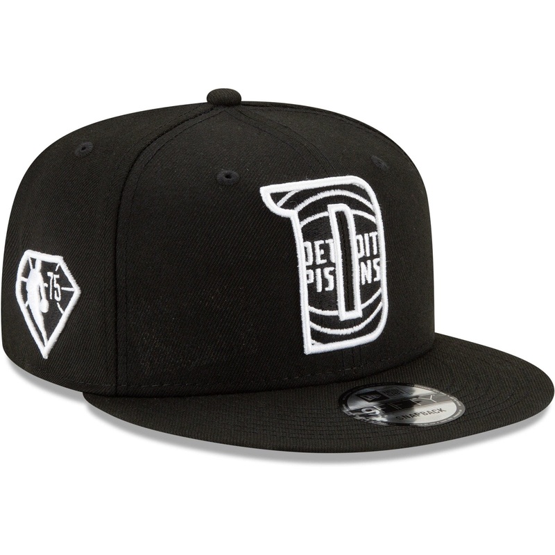 Detroit Pistons New Era NBA 2021 Draft Alternate 9FIFTY Snapback Hat – Black