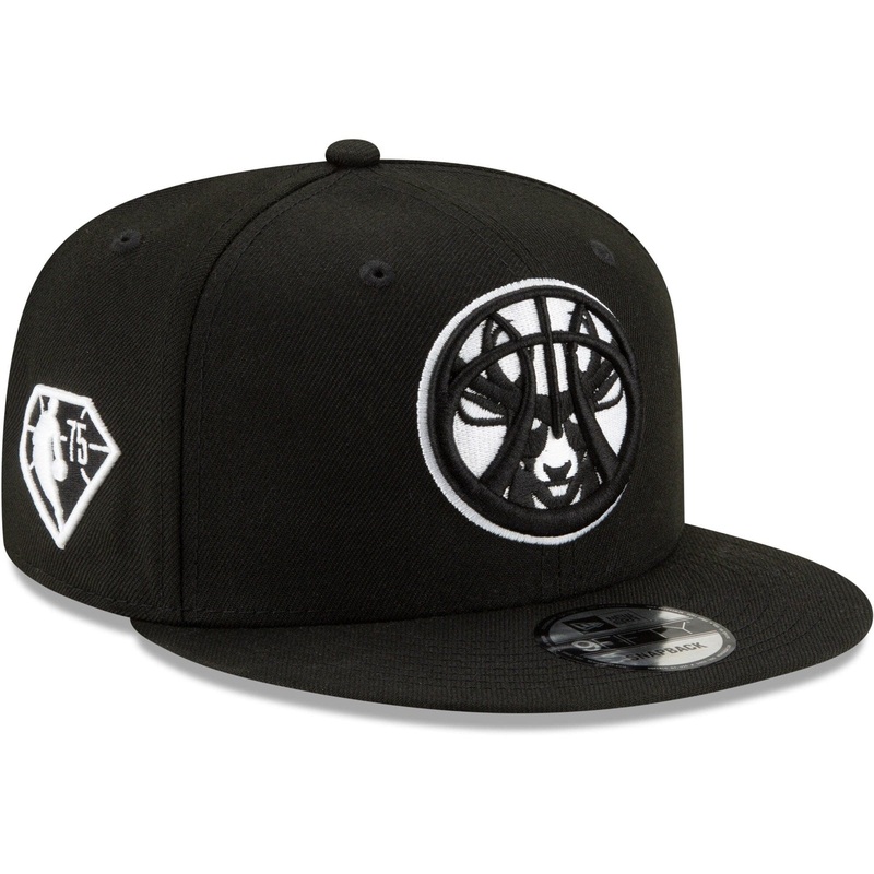Milwaukee Bucks New Era NBA 2021 Draft Alternate 9FIFTY Snapback Hat – Black