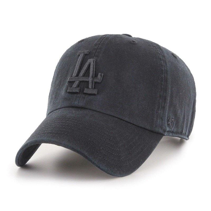 MLB Los Angeles Dodgers ’47 Black on Black Clean Up Adjustable