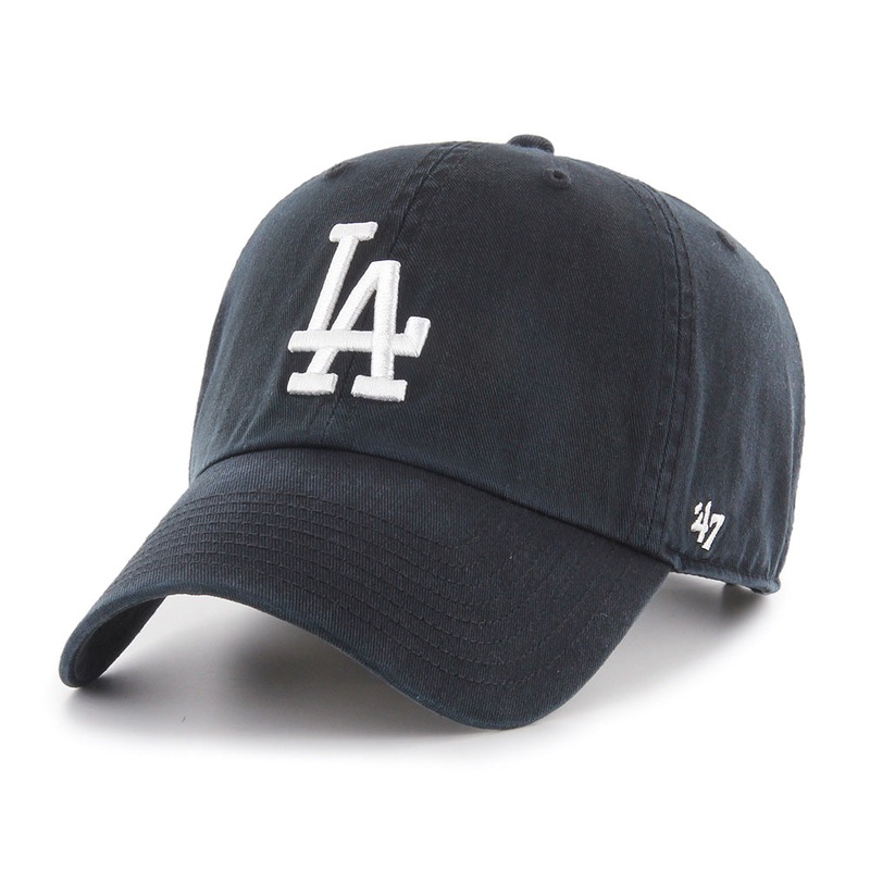 MLB Los Angeles Dodgers ’47 Black/White Clean Up Adjustable