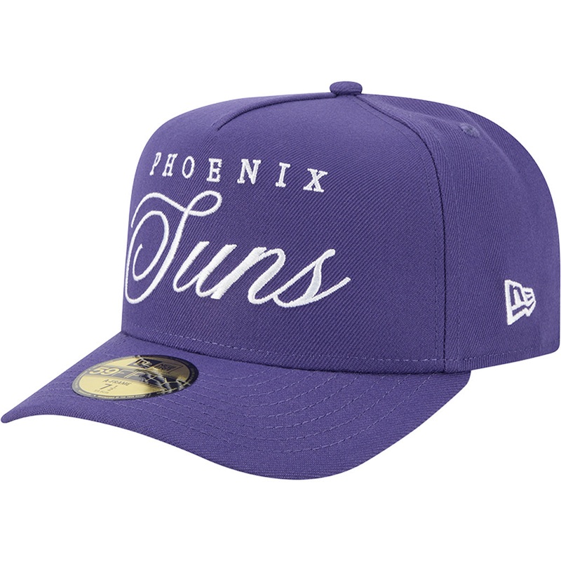 NBA Phoenix Suns New Era 2025 NBA Draft 59FIFTY A-Frame Fitted Hat – Purple