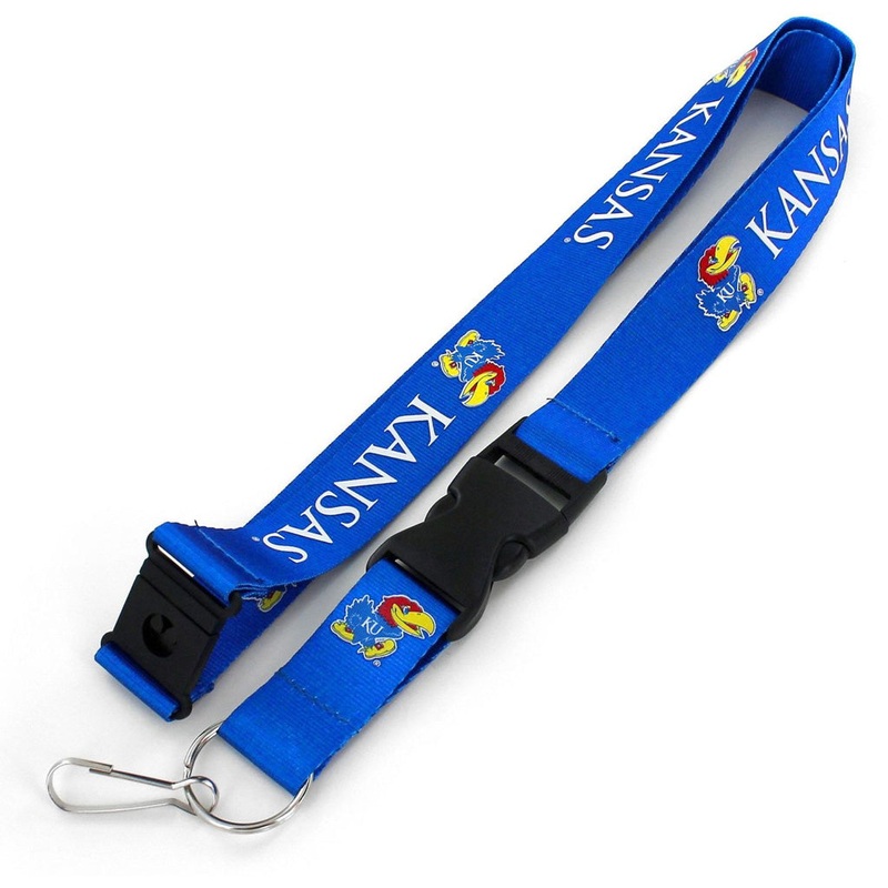 NCAA Kansas Jayhawks Aminco Lanyard – Blue